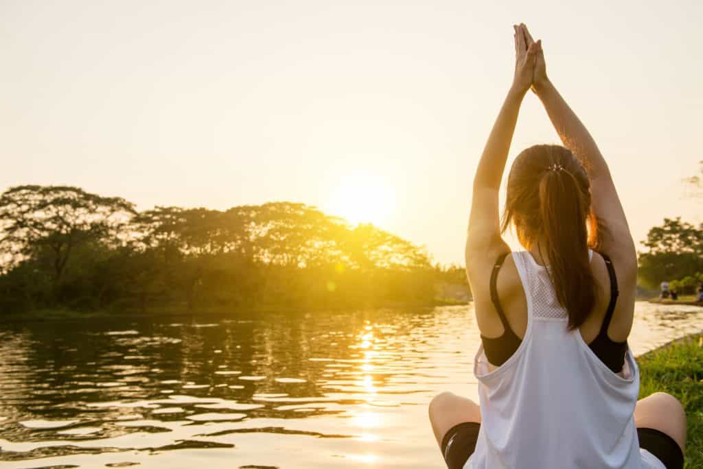 Meditáció a természetben